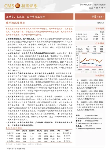 化工行业碳纤维深度报告:高壁垒、高成长,国产替代正当时-25页