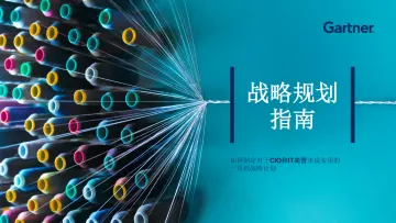 Gartner-战略规划指南-如何制定对于CIO和IT高管来说实用的一页纸战略计划-13页-WN9
