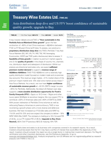 Treasury Wine Estates Ltd. (TWE.AX)_ Asia distribution deep dive and US FFV boost confidence of sustainable quality growth; u...(1)