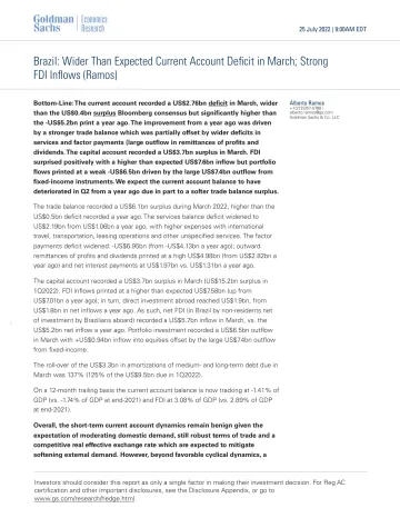 Brazil_ Wider Than Expected Current Account Deficit in March; Strong FDI Inflows (Ramos) (1)