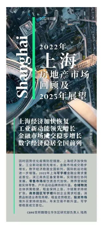 2022年上海房地产市场回顾与2023年展望-12页