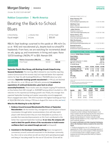 2022-10-18-RBLX.N-Morgan Stanley-Roblox Corporation Beating the Back-to-School Blues-98767843
