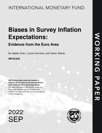 IMF-调查通胀预期的偏差:来自欧元区的证据(英)-2022.9-51页