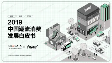 2019中国潮流消费发展白皮书