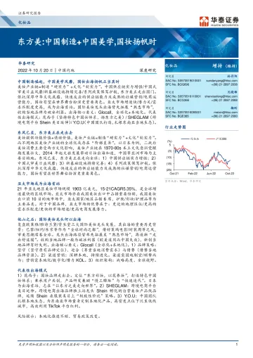 化妆品行业深度研究:东方美,中国制造+中国美学,国妆扬帆时-20221020-华泰证券-34页