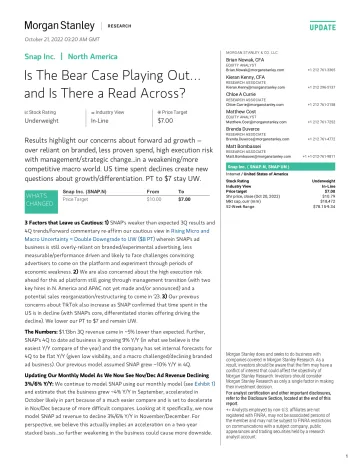 2022-10-21-SNAP.N-Morgan Stanley-Snap Inc. Is The Bear Case Playing Out…and Is There a Read ...-98822469