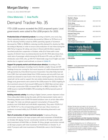 Morgan Stanley-China Materials Demand Tracker No. 35-98856244
