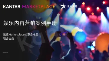 娱乐内容营销案例手册-146页
