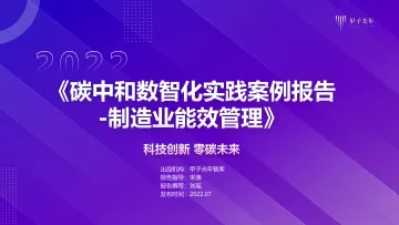 《碳中和数智化实践案例报告-制造业能效管理》-21页