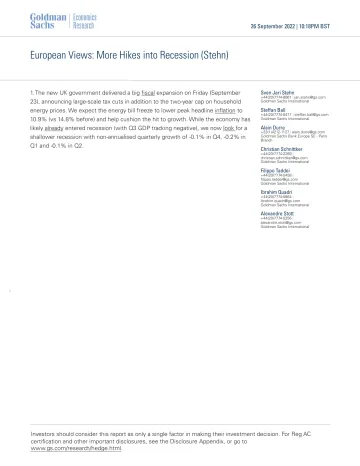 European Views_ More Hikes into Recession (Stehn)(1)