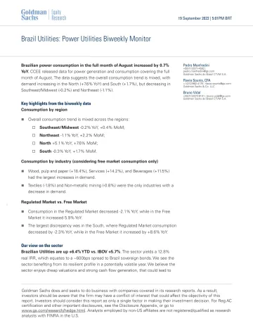 Brazil Utilities_ Power Utilities Biweekly Monitor(1)