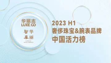 2023H1奢侈珠宝&腕表品牌中国活力榜报告-华丽智库-22页-WN10