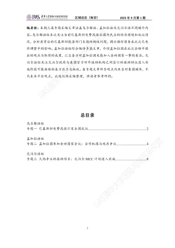 2023年9月第一期《区域动态》南亚地区-10页