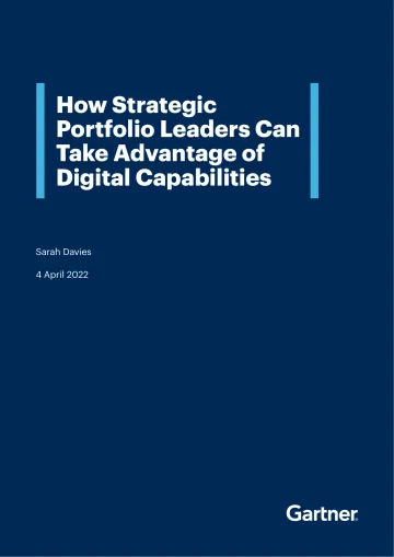 Gartner -战略投资组合领导者如何利用数字化能力(英)-2022-15页