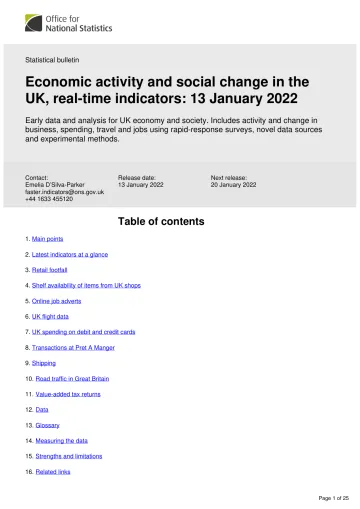2022年1月英国经济活动和社交活动报告(英)-25页