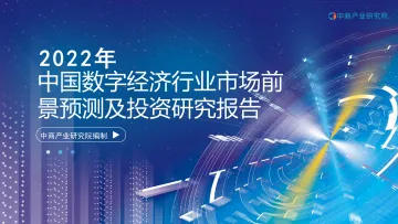 2022年中国数字经济行业市场前景预测及投资研究报告-30页