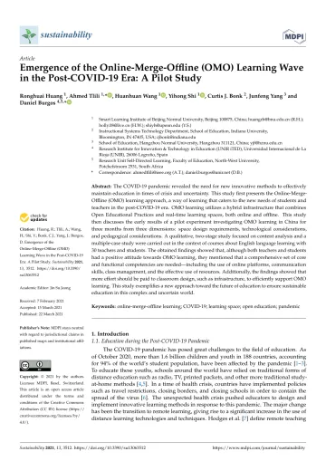 后COVID-19时代线上线下融合（OMO）学习浪潮的兴起-17页