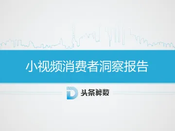 小视频消费者洞察报告