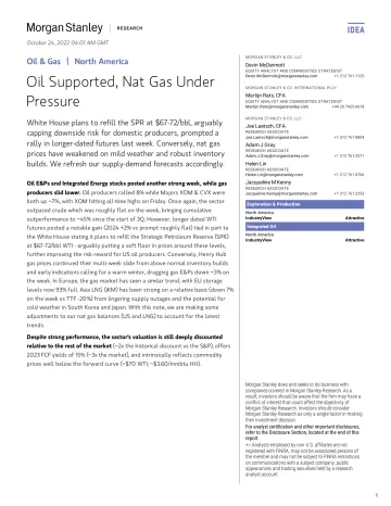 2022-10-24-Morgan Stanley-Oil Gas Oil Supported, Nat Gas Under Pressure-98860481
