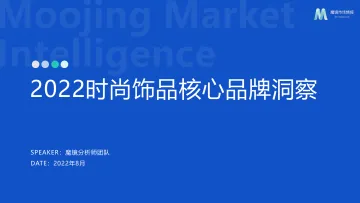 2022时尚饰品核心品牌洞察-37页-WN8