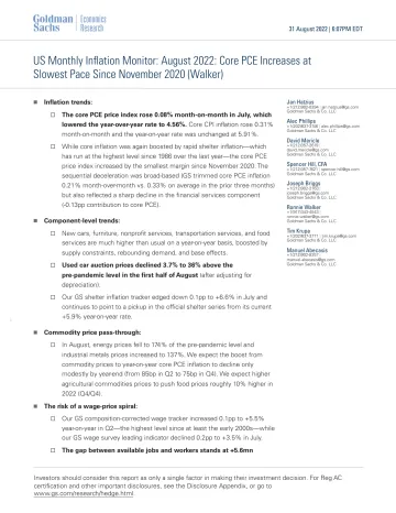 US Monthly Inflation Monitor_ August 2022_ Core PCE Increases at Slowest Pace Since November 2020 (Walker)(1)