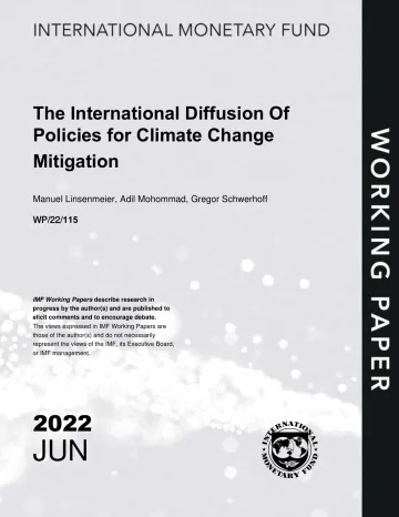 IMF-缓解气候变化政策的国际传播(英)-2022.6-38页