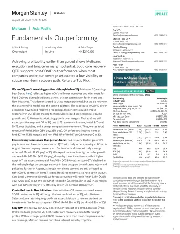 3690.HK-Morgan Stanley-Meituan Fundamentals Outperforming-98124772