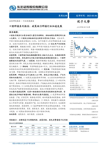 医药生物行业口腔种植系列报告:政策助力种植行业加速发展-20230104-东北证券-28页