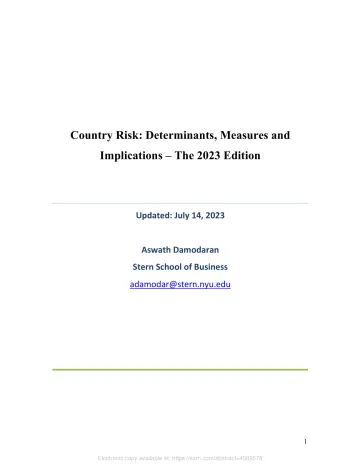 全球国家风险评估:决定因素、措施和影响——2023年版-英-126页-WN10