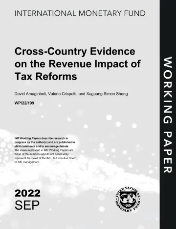 IMF-税收改革对收入影响的跨国证据(英)-2022.9-27页
