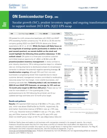 ON Semiconductor Corp. (ON)_ Secular growth (SiC), prudent inventory mgmt, and ongoing transformation to support resilient 20...(1)