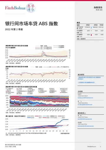 惠誉博华-银行间市场车贷ABS指数报告2022Q2-7页-WN9