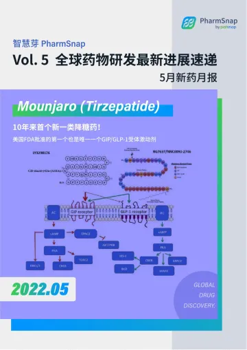 2022年5月全球药物研发进展情报月度报告-40页