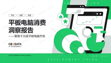 2022.06-平板电脑消费洞察报告-CBNData-32页