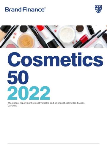 品牌价值-最有价值和最强大化妆品品牌50强的年度报告(英)-2022.5-29页