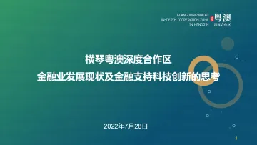 横琴粤澳深度合作区——金融业发展现状及金融支持科技创新的思考-31页-WN8