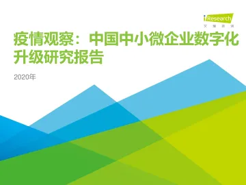 2020年中国中小微企业数字化升级研究报告_1