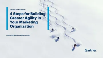 Gartner-建立敏捷营销组织的4个步骤(英)-2022-11页