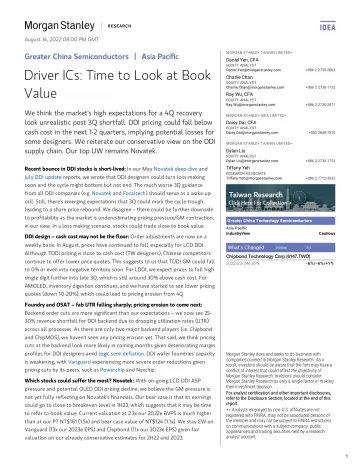 Morgan Stanley-Greater China Semiconductors Driver ICs Time to Look at Bo...-97963600