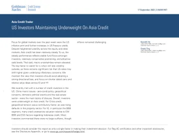 Asia Credit Trader_ US Investors Maintaining Underweight On Asia Credit(1)