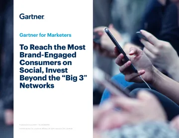 Gartner-要在社交网络上接触到最具品牌影响力的消费者,请超越“三大”网络进行投资(英)-2023-15页