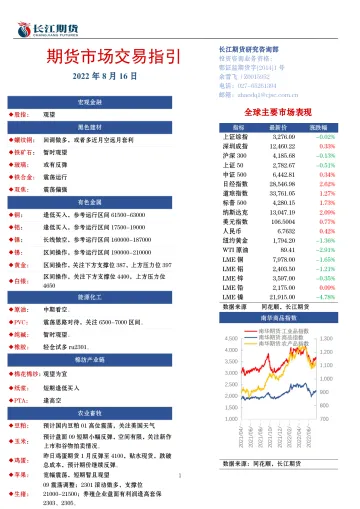 期货市场交易指引-20220816-长江期货-16页