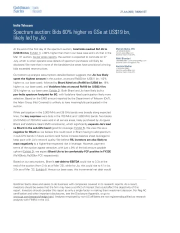 India Telecom_ Spectrum auction_ Bids 60% higher vs GSe at US$19 bn, likely led by Jio(1)