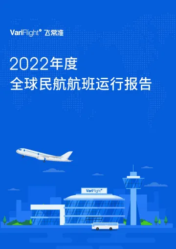 2022年度全球民航航班运行报告-8页