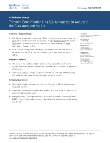 G10 Inflation Monitor_ Trimmed Core Inflation Hits 5% Annualized in August in the Euro Area and the UK(1)