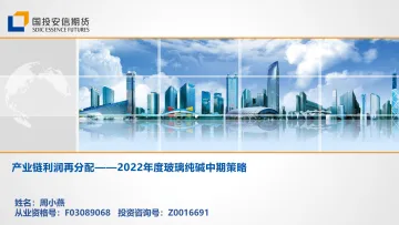 2022年度玻璃纯碱中期策略:产业链利润再分配-20220624-国投安信期货-36页