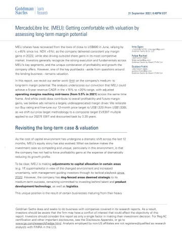 MercadoLibre Inc. (MELI)_ Getting comfortable with valuation by assessing long-term margin potential(1)
