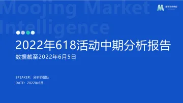 【魔镜市场情报】618活动中期分析报告-56页