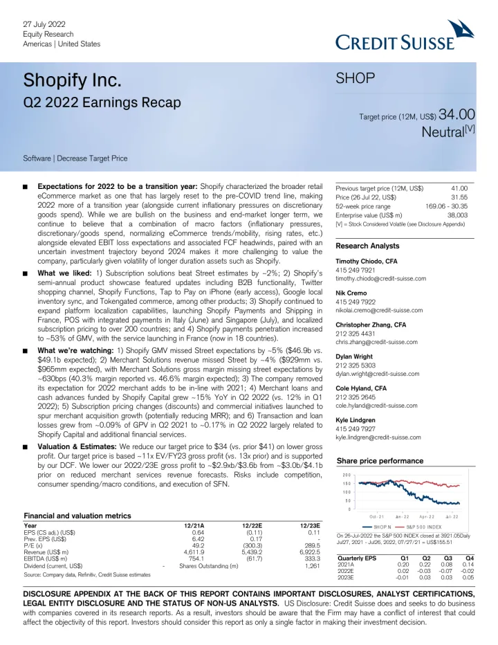 CS-Shopify Inc.