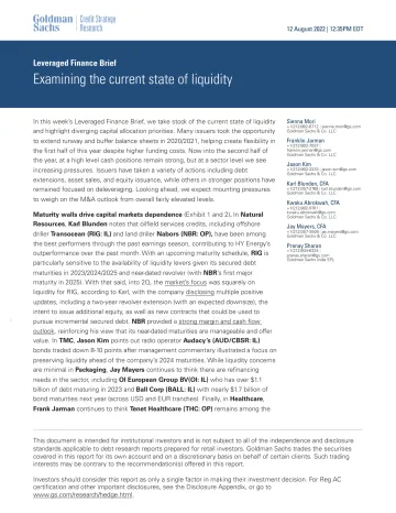 Leveraged Finance Brief_ Examining the current state of liquidity(1)